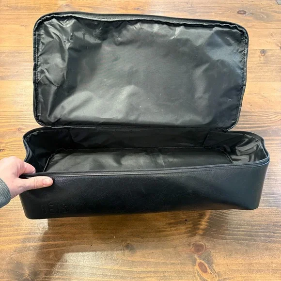 BEIS The Original Weekender Black Travel Bag Luggage Carry-On Vacation - Picture 9 of 11